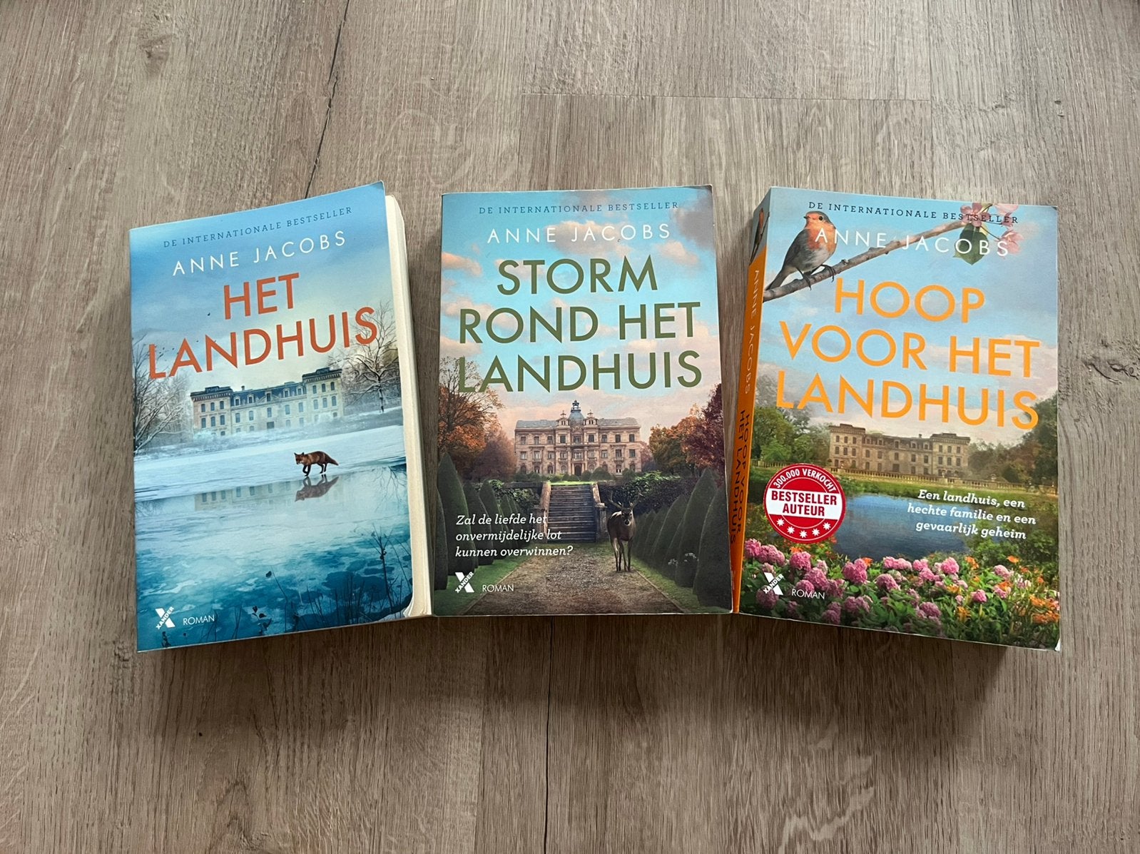 Serie het landhuis van Anne Jacobs, Ophalen of Verzenden, Gelezen