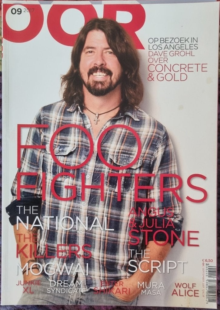 OOR 09-2017 Foo Fighters National Killers Mogwai Angus a, Ophalen of Verzenden, Zo goed als nieuw, Muziek, Film of Tv