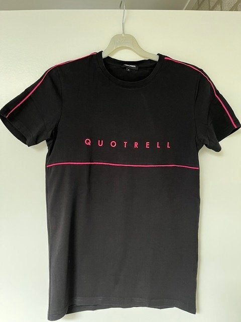 Quotrell shirt, maat S, Zwart, Ophalen of Verzenden, Zo goed als nieuw, Quotrell