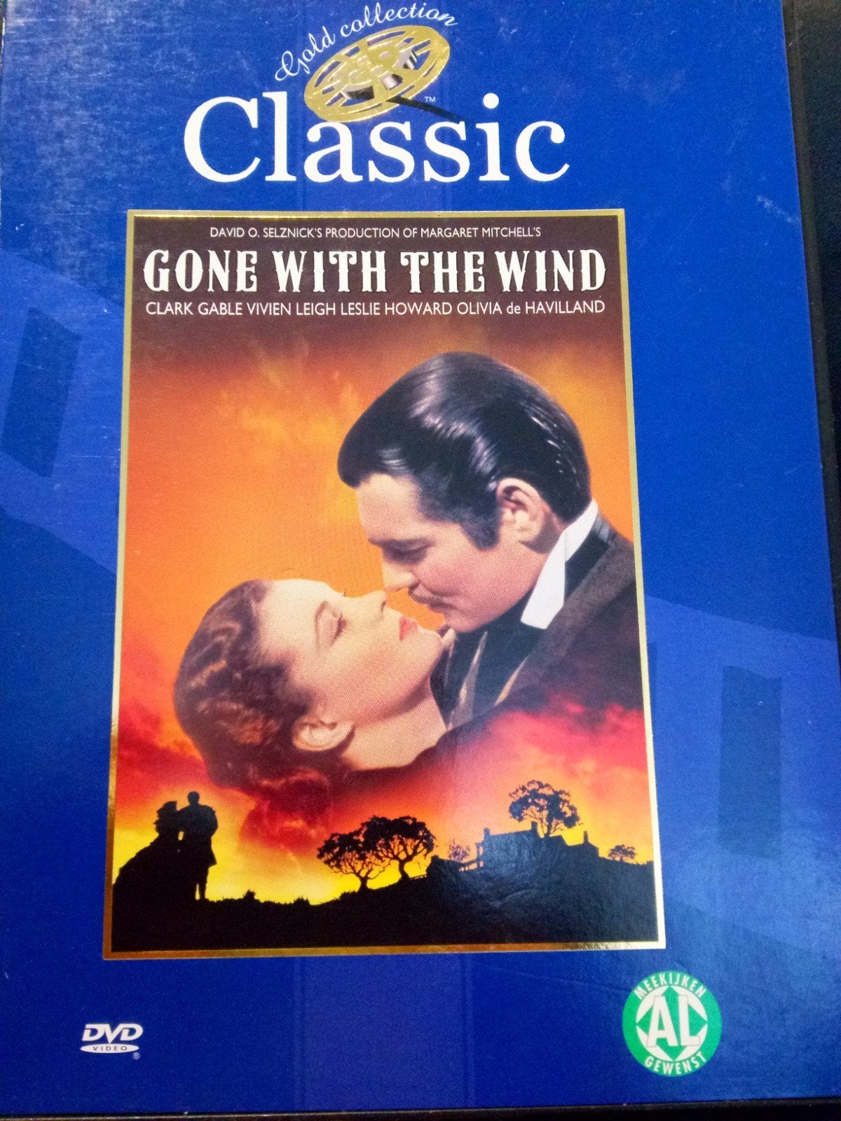 Gone with the Wind DVD - Klassieke Film, Ophalen of Verzenden