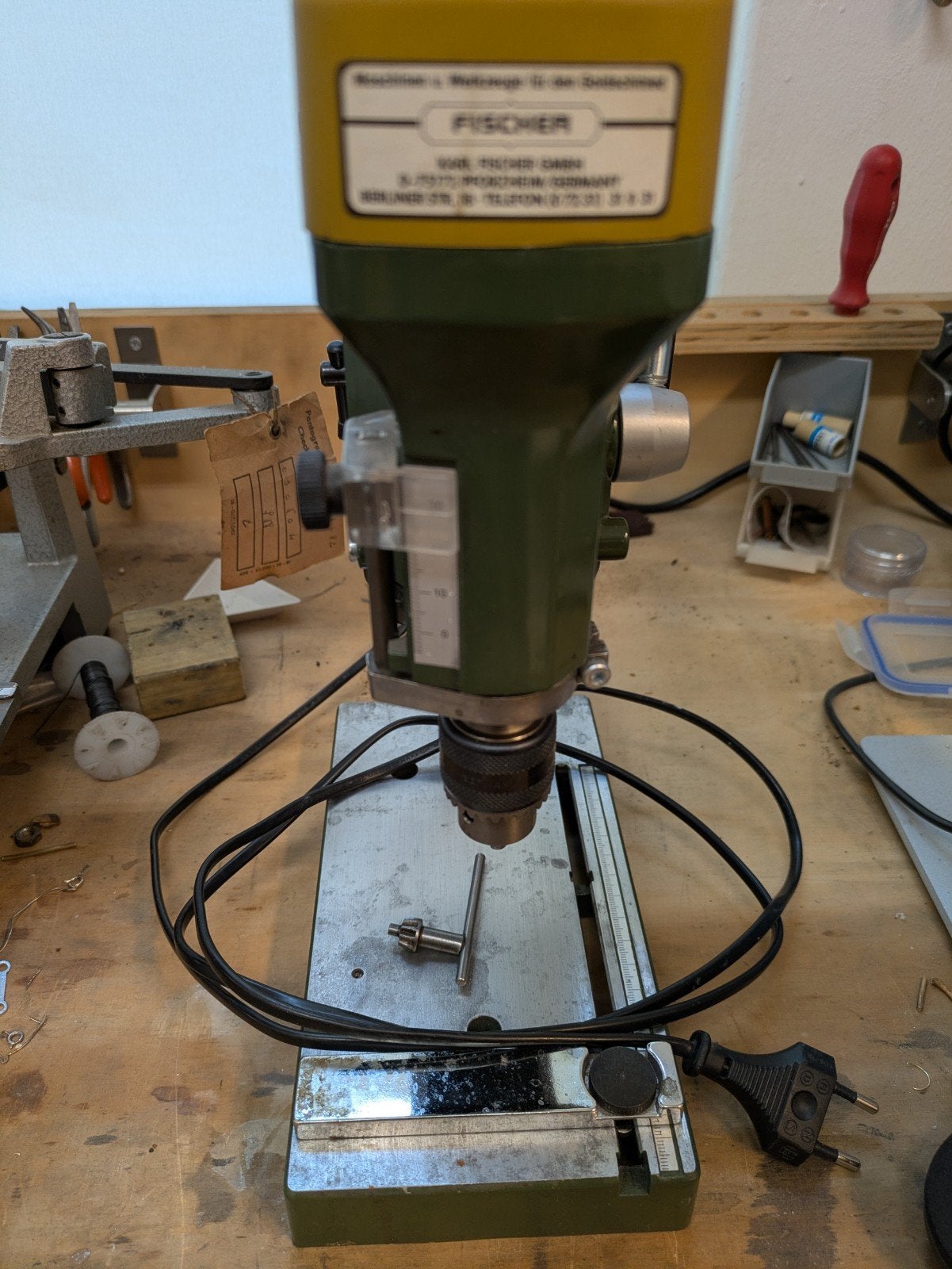 proxxon tbm 220 mini kolomboor, Ophalen, Variabele snelheid, Zo goed als nieuw, Minder dan 400 watt