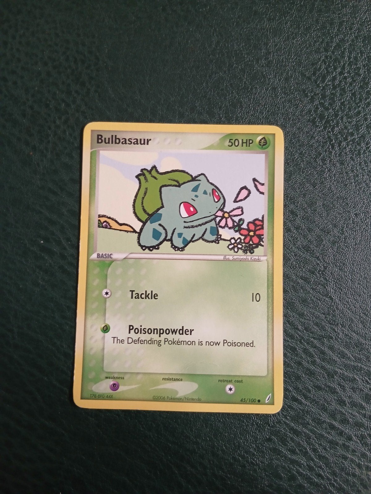 Bulbasaur Pokémon kaart 2006 (EX Dragon Frontiers), Ophalen of Verzenden, Gebruikt, Losse kaart