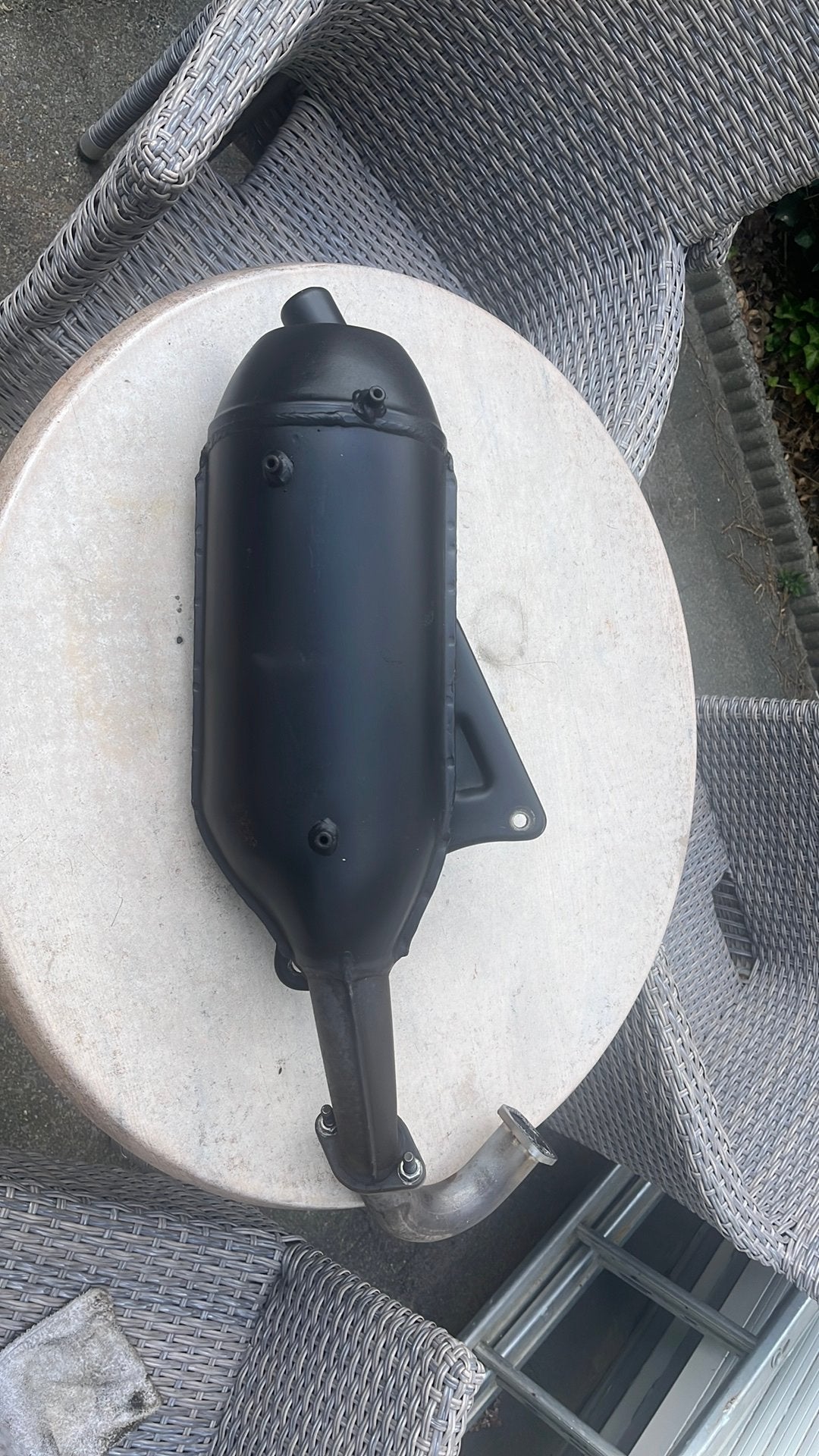 Sito plus 125/180, Ophalen of Verzenden, Zo goed als nieuw, Uitlaat, Piaggio