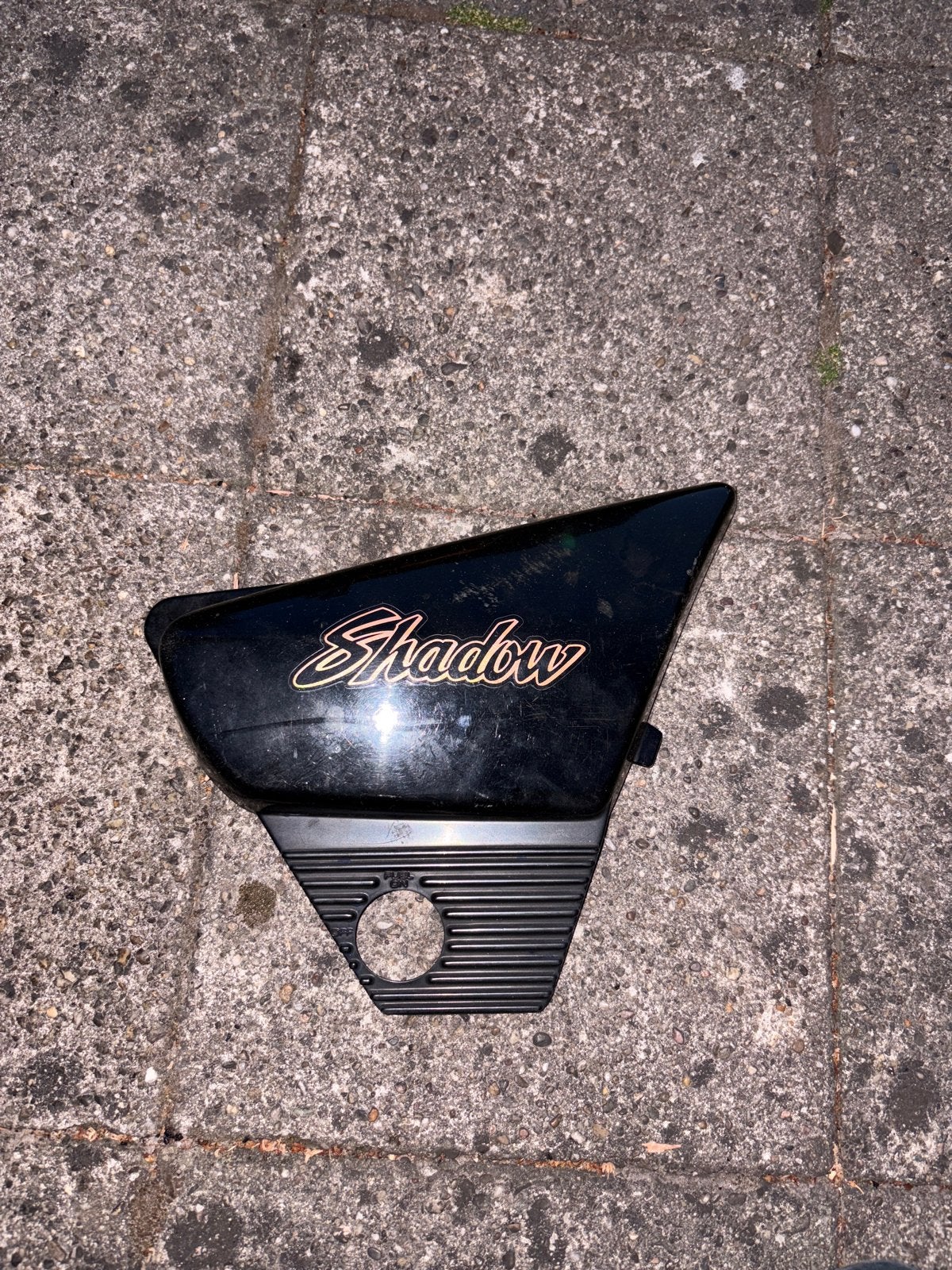 Zijkap Honda Shadow VT700c, Motoren, Ophalen, Gebruikt