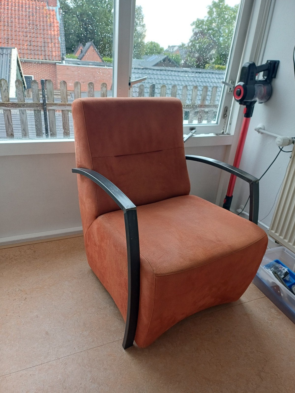 nog een zeer nette stoel zie foto's, Ophalen of Verzenden, Zo goed als nieuw, Minder dan 75 cm, 50 tot 75 cm