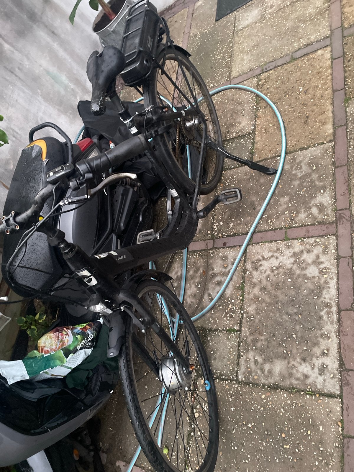 Giant Ease E-bike met Energypak 300 accu, Gebruikt, 51 tot 55 cm, 30 tot 50 km per accu, Giant