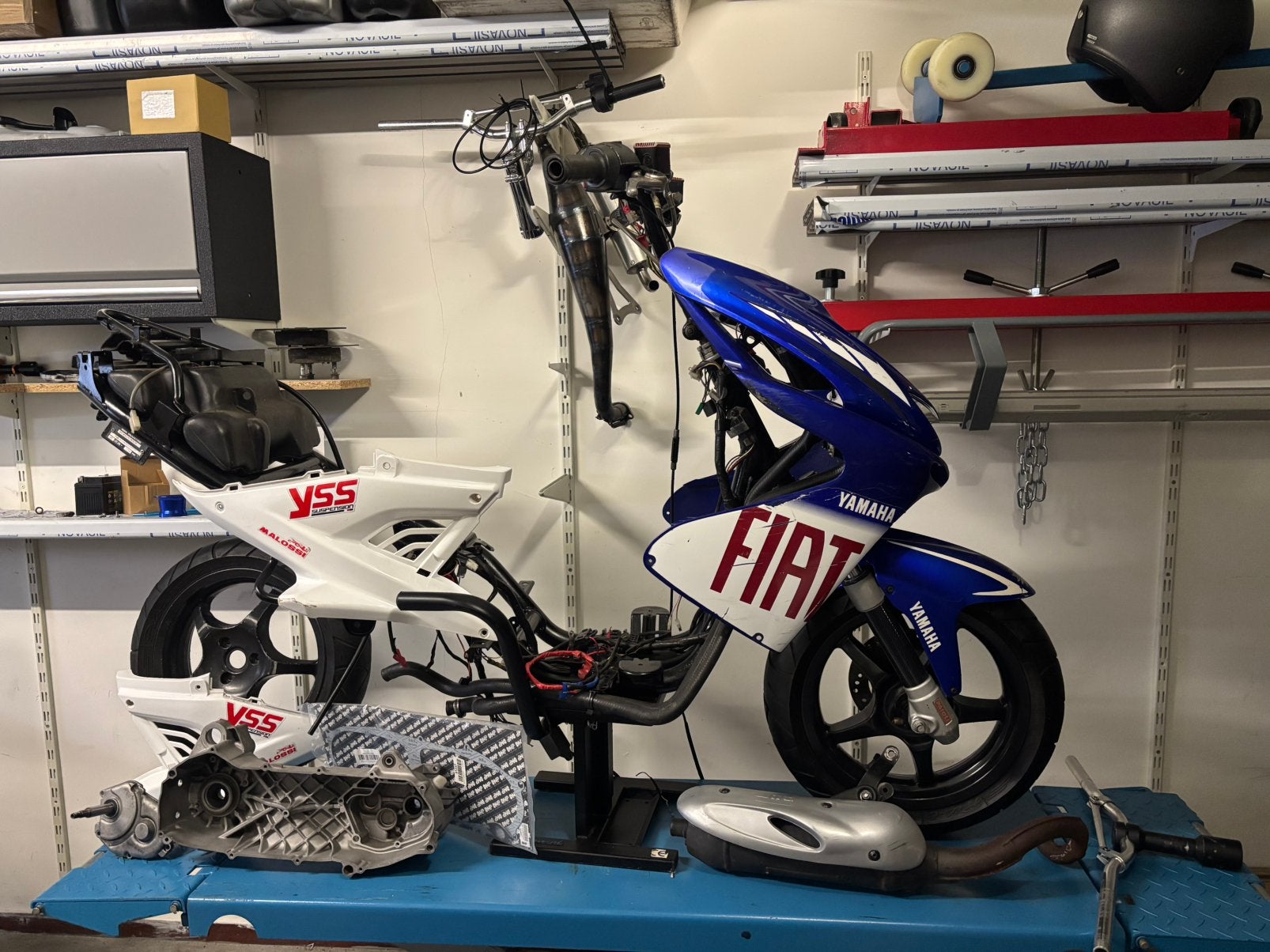 Yamaha aerox Rossi project, Ophalen, Gebruikt, Tweetakt, Aerox