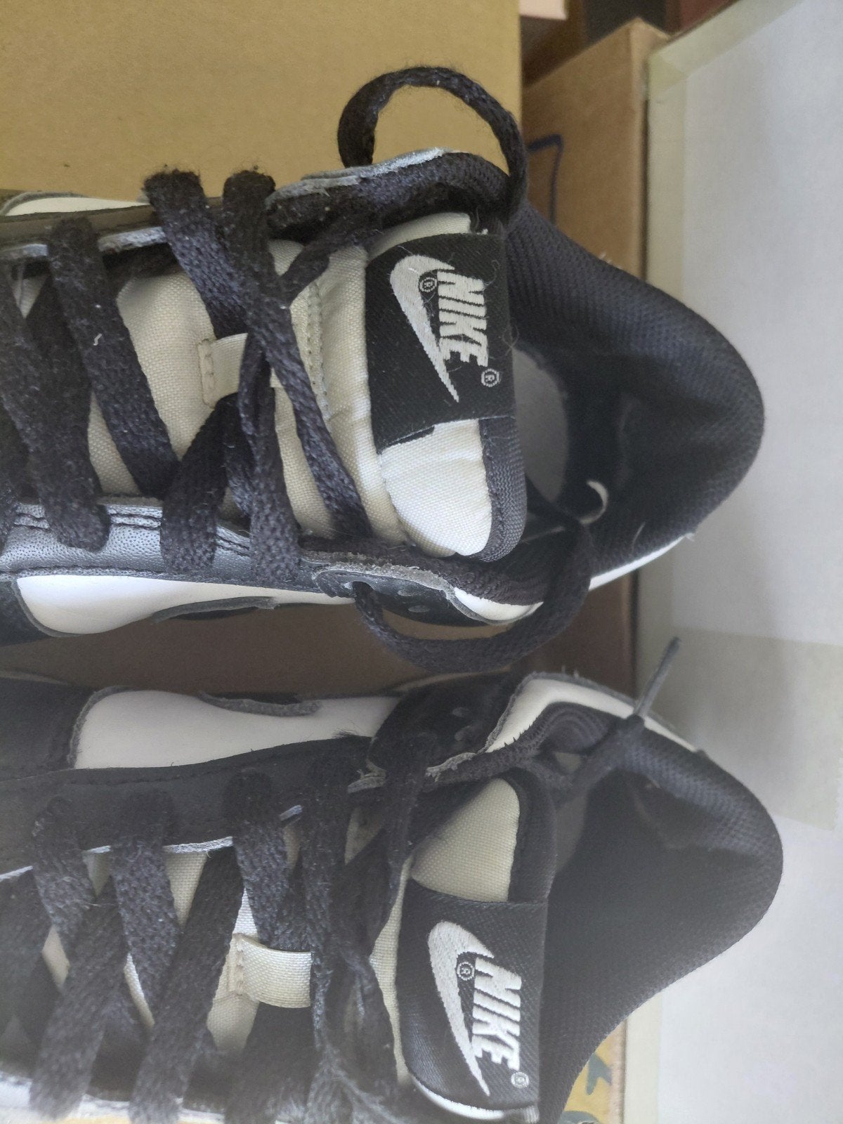 Nike Dunk Low Panda sneakers - Maat 38.5, Zwart, Nike, Ophalen of Verzenden, Sneakers of Gympen
