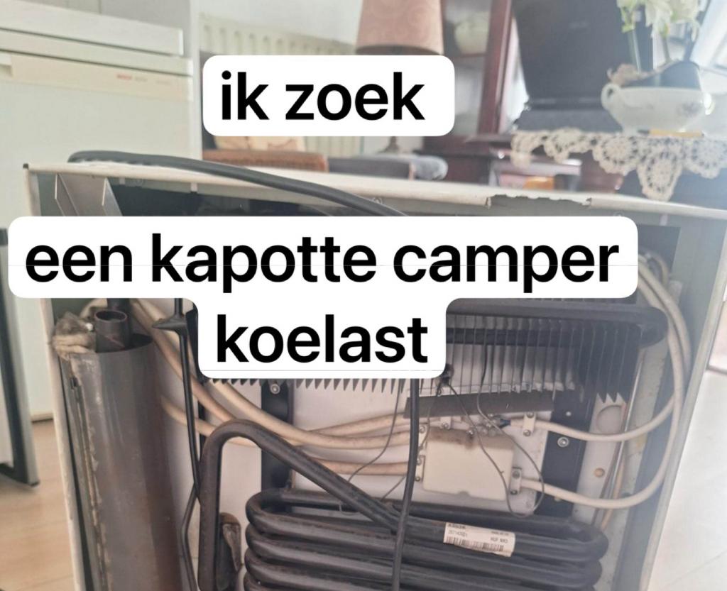 een kapotte of gebruikt koelkastje - proberen te repareren, Caravans en Kamperen, Ophalen of Verzenden, Zo goed als nieuw