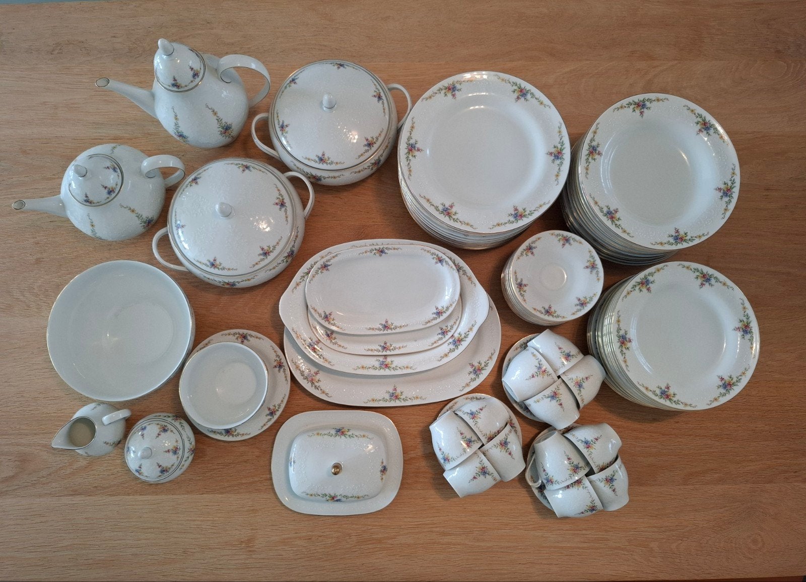Scherzer Bavaria Germany servies - compleet 12 persoons, Ophalen