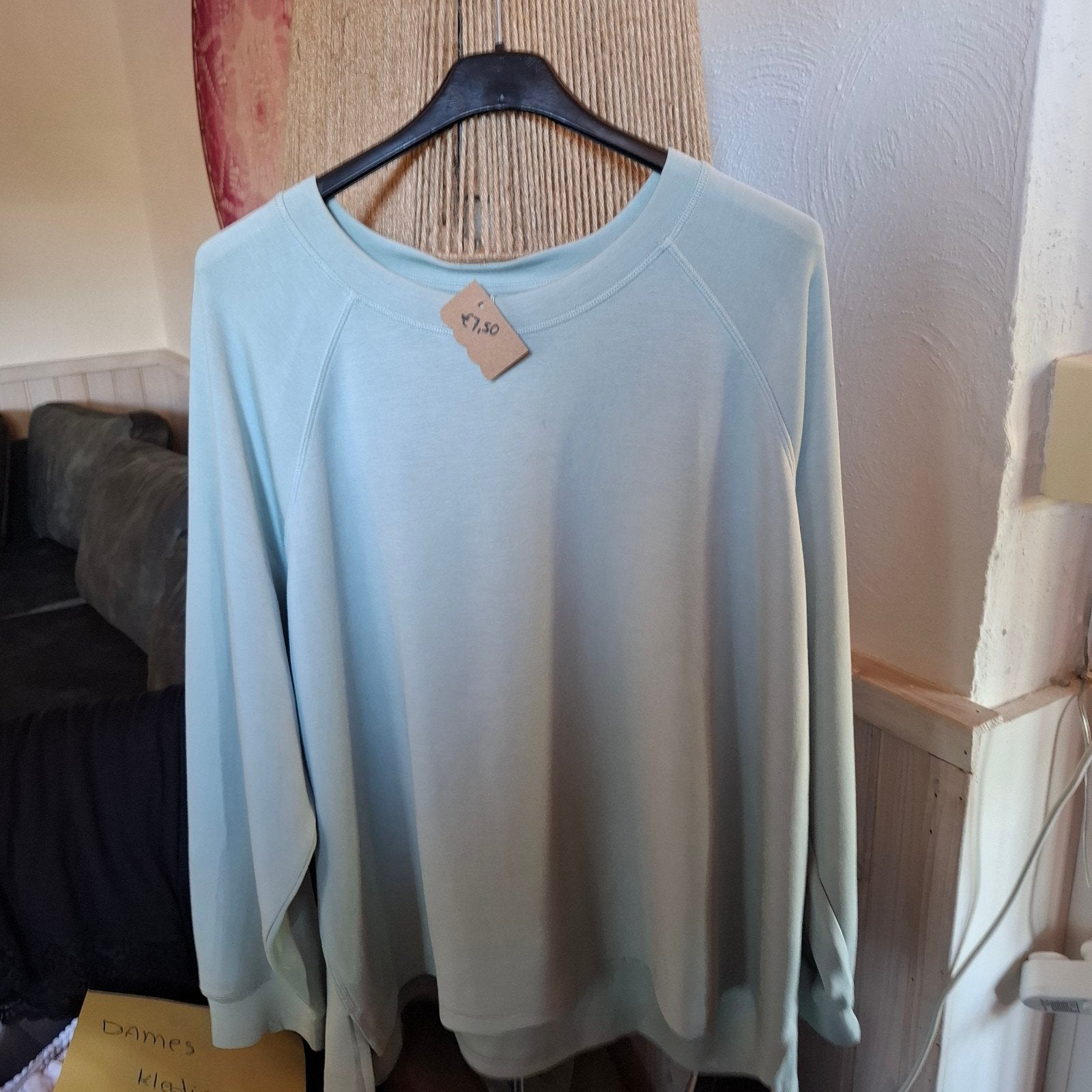 trui blauw hema maat xl, Ophalen of Verzenden, Zo goed als nieuw, Blauw, Trui of Vest