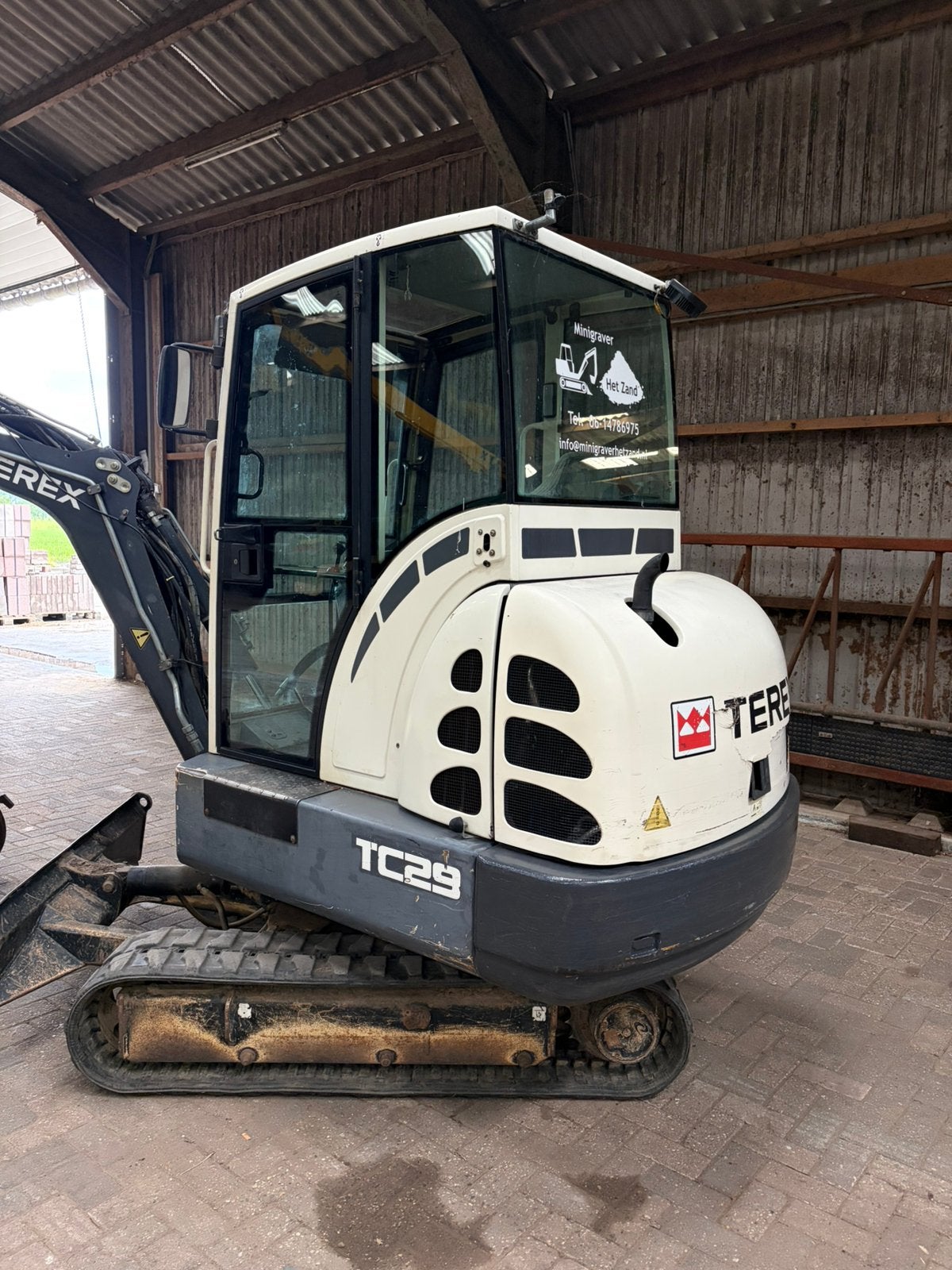 Terex tc29, Ophalen of Verzenden, Graafmachine
