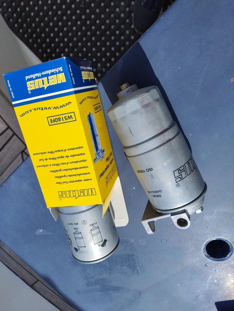 Waterafscheider. En brandstoffilter Vetus, Ophalen of Verzenden, Motor en Techniek, Zeilboot of Motorboot