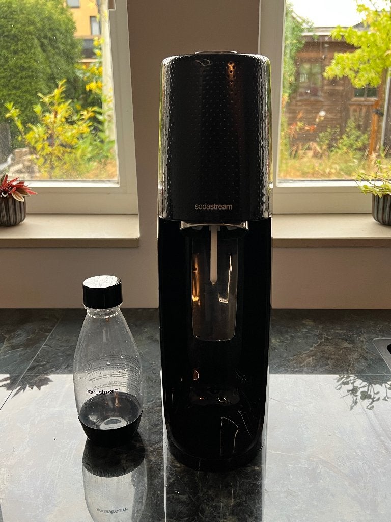 Sodastream incl. cilinder en fles, Ophalen, Zo goed als nieuw