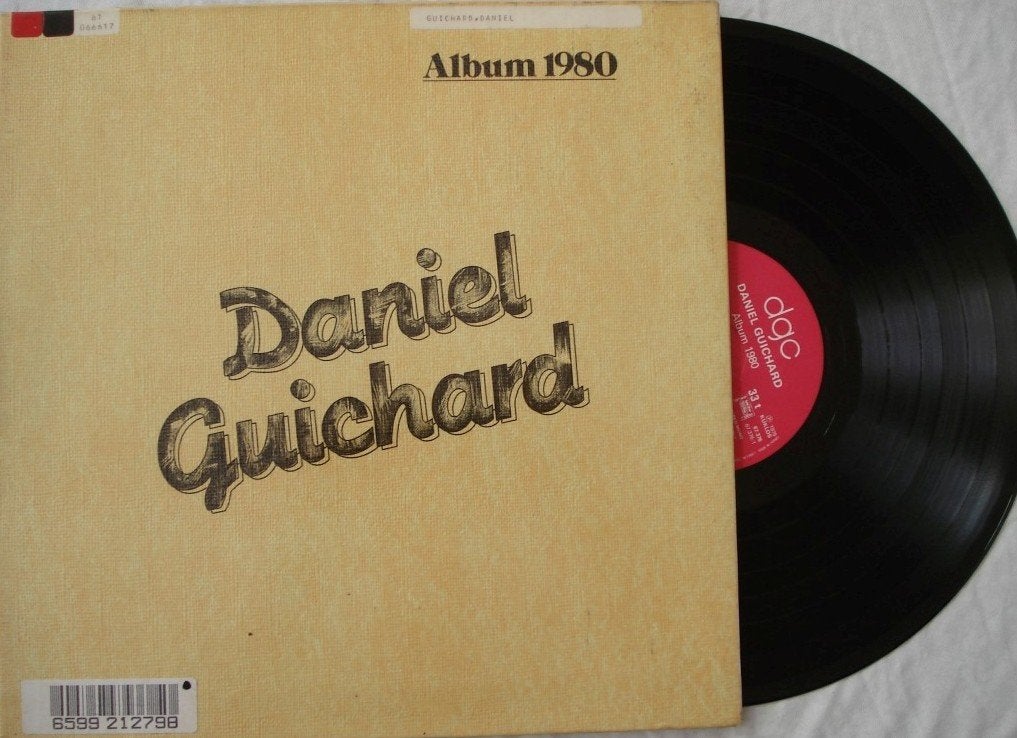 Daniel Guichard - Album 1980, LP, Gebruikt, Ophalen of Verzenden, Gatefold hoes