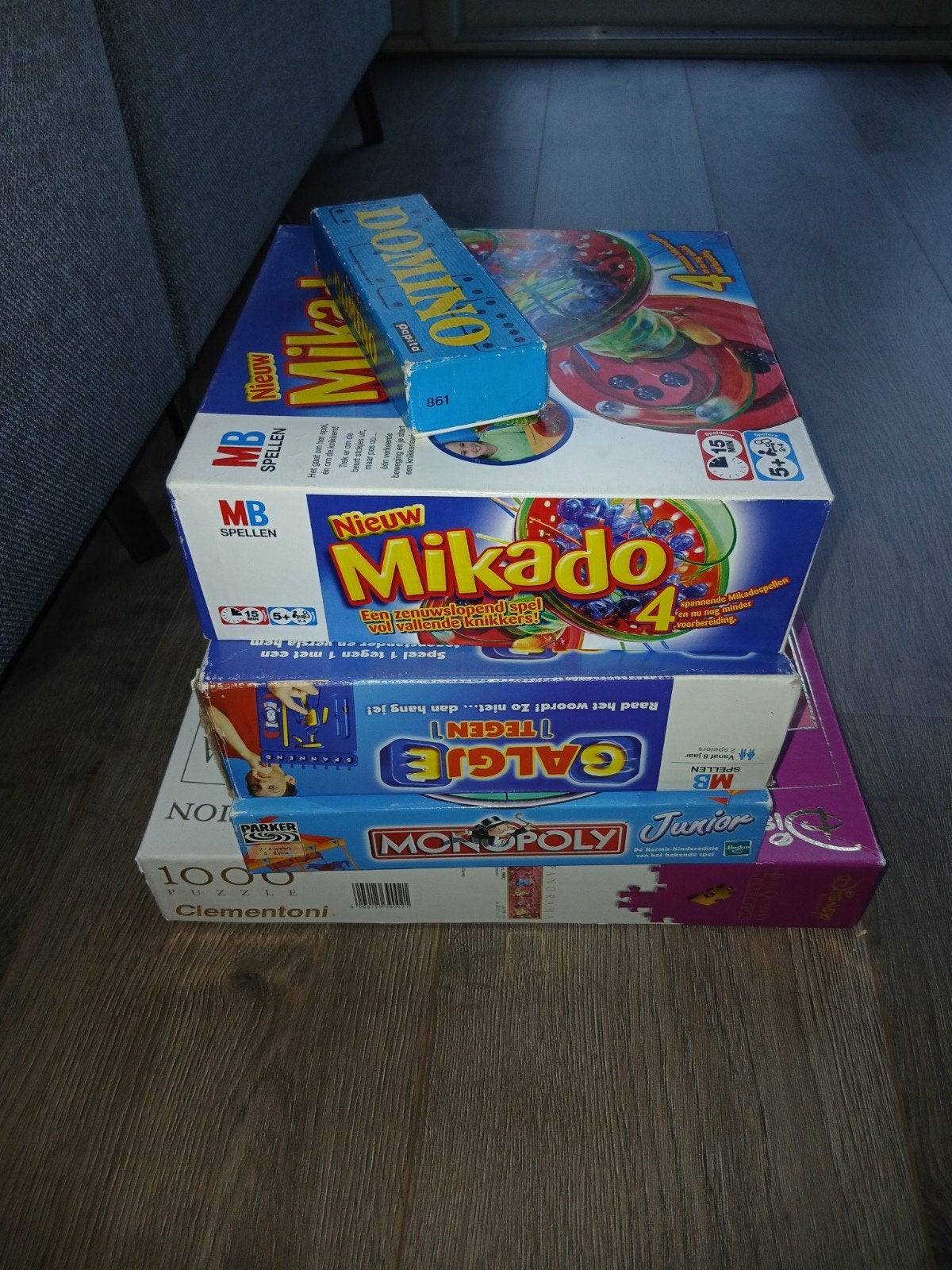 wie kunnen wij blij maken met deze spellen, Ophalen