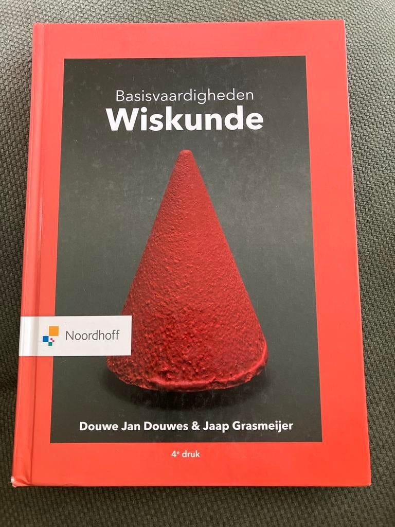 Basisvaardigheden Wiskunde 4e druk, Boeken, Ophalen of Verzenden, Beta, Gelezen, HBO