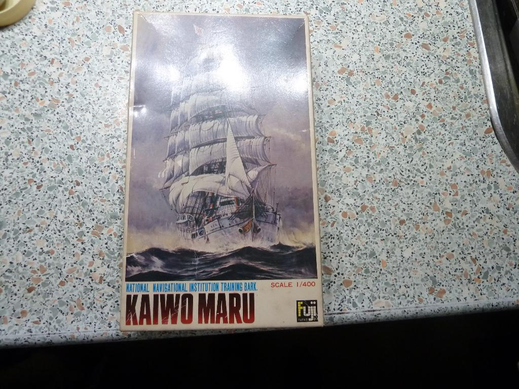 Kaiwo Maru trainings viermaster bouwdoos, Ophalen of Verzenden, Zo goed als nieuw, 1:50 tot 1:200