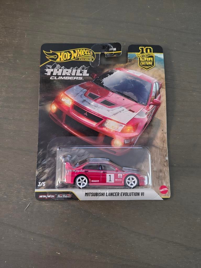 Hot Wheels Mitsubishi lancer evolution, Ophalen of Verzenden, Nieuw, Auto