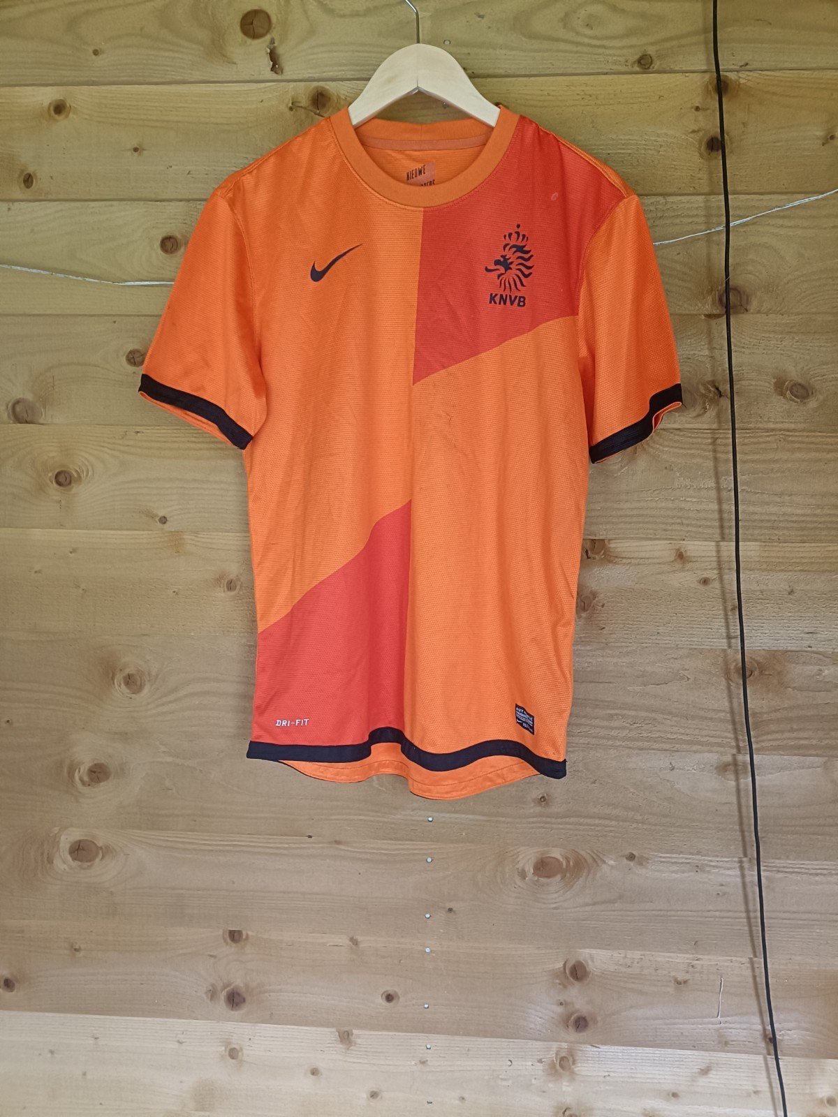 Nike KNVB Oranje Thuisshirt, Kleding | Heren, Sportkleding, Zo goed als nieuw, Voetbal, Maat 48/50 (M), Oranje, Ophalen of Verzenden