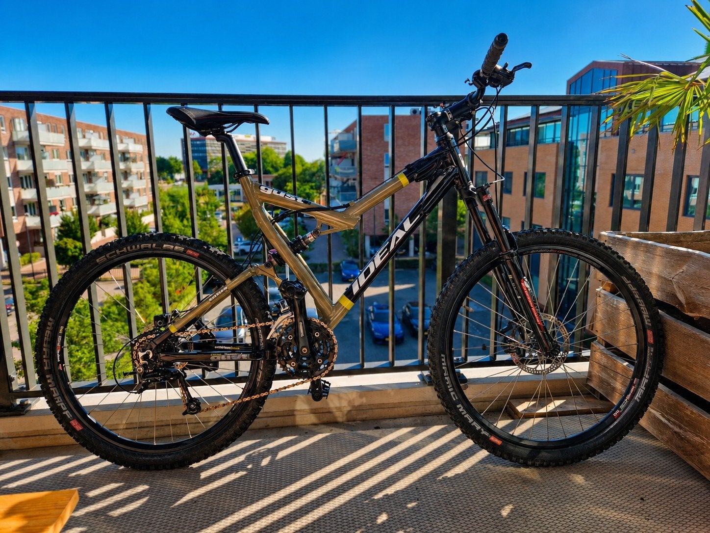 Ideal Gust Mountainbike - Full Suspension, Overige merken, Gebruikt, Ophalen of Verzenden, Schijfrem