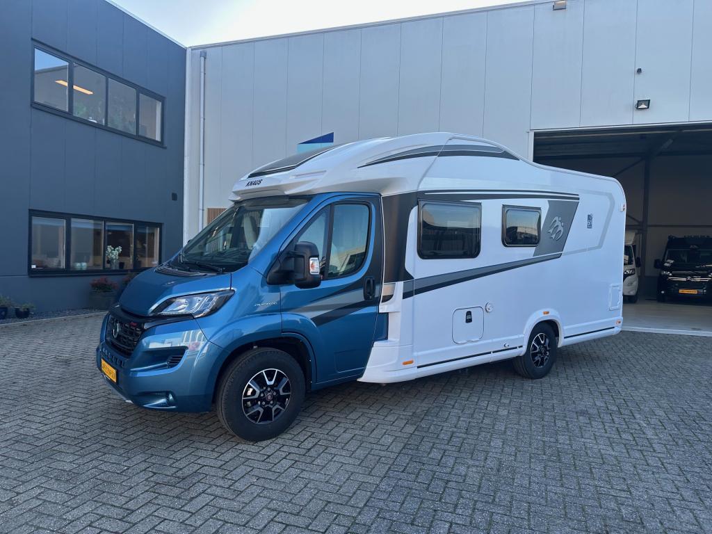 Knaus Sky Wave 650 mf 60 years edition AUTOMAAT (bj 2021), Caravans en Kamperen, Campers, Automaat, Koelkast, Fiat, Bedrijf