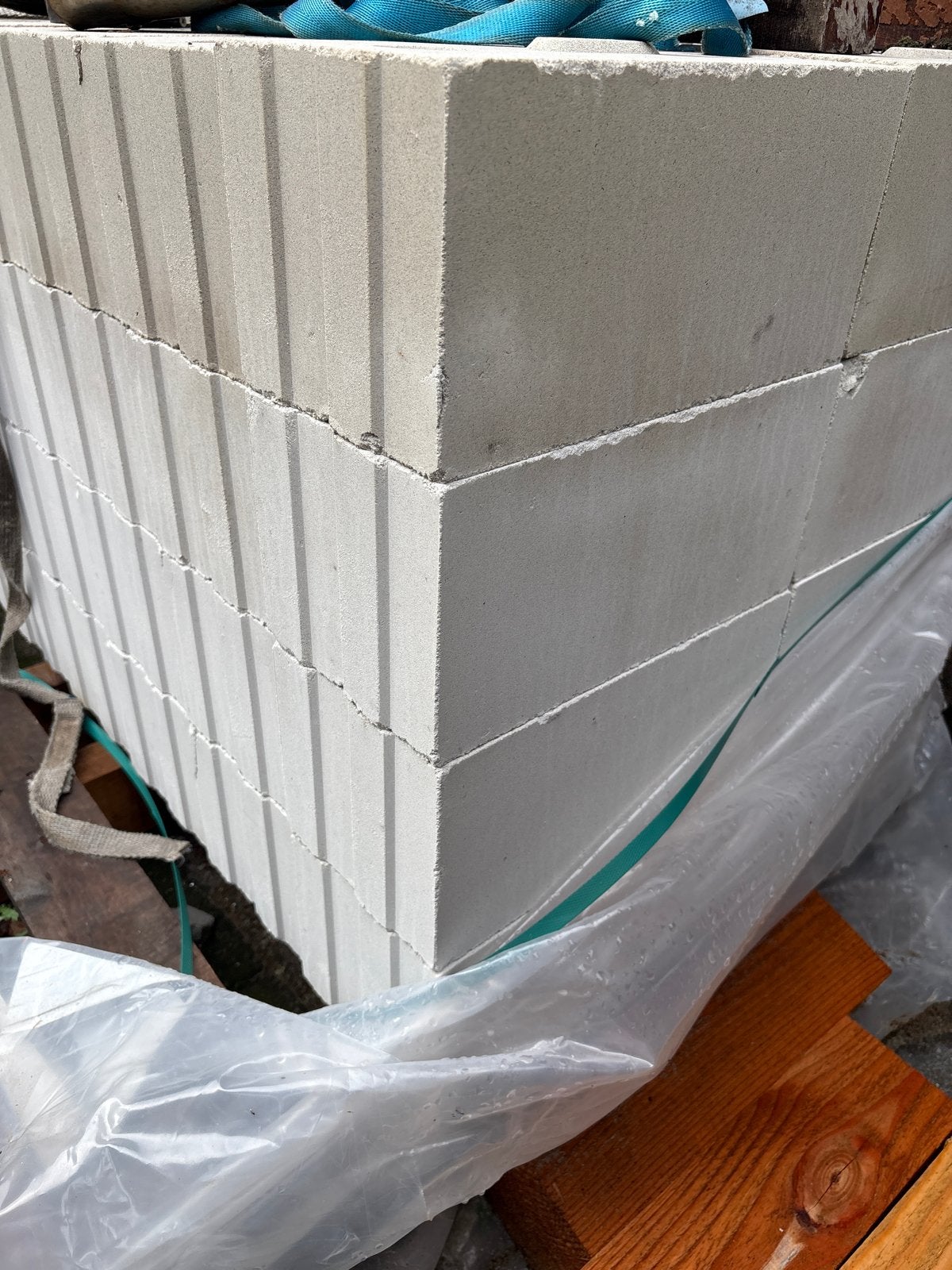 Kalkzandsteen blokken - Nieuw, Doe-het-zelf en Verbouw, Metselstenen, Ophalen of Verzenden, Nieuw, Kalkzandstenen