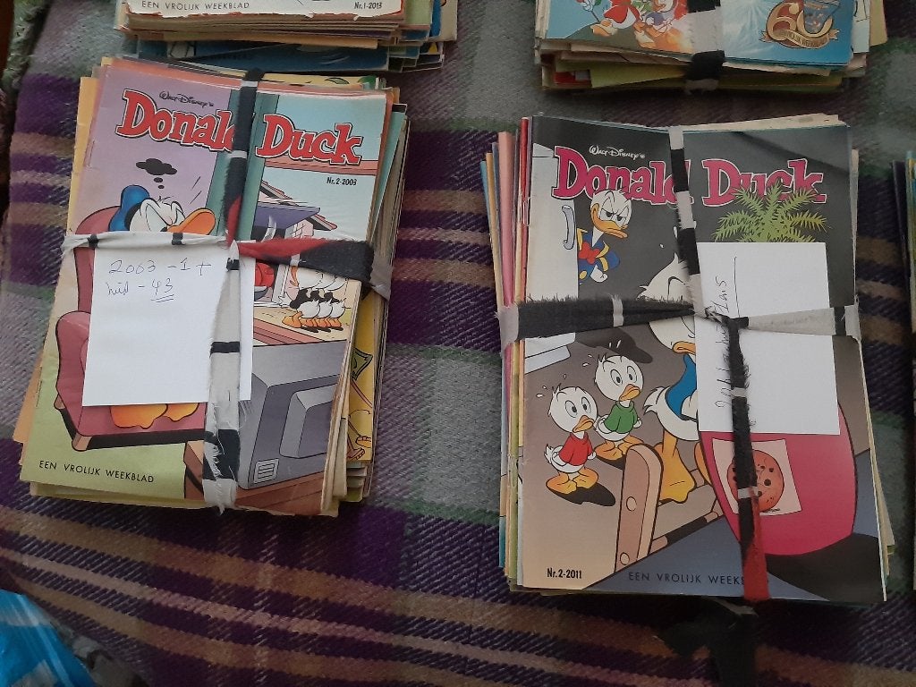 Donald Duck, 2004, 2005, 2006, 2007, 2008, 2011, 2012, 2013, Boeken, Complete serie of reeks, Walt Disney, Ophalen, Gelezen