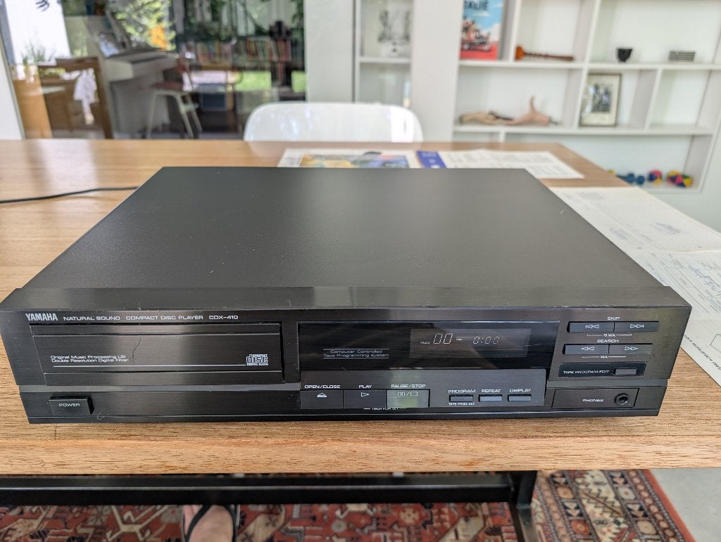 Yamaha CDX-410 Natural Sound Compact Disc Speler CD, Audio, Tv en Foto, Cd-spelers, Ophalen of Verzenden, Gebruikt, Overige merken