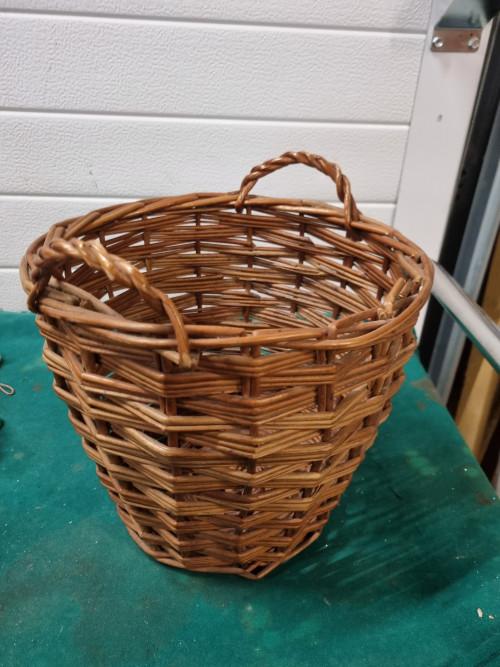 mand vintage geweven riet, Ophalen of Verzenden, 'T Olde Gre-j, Info@toldegrej.nl, Endepoelstraat 20f Didam