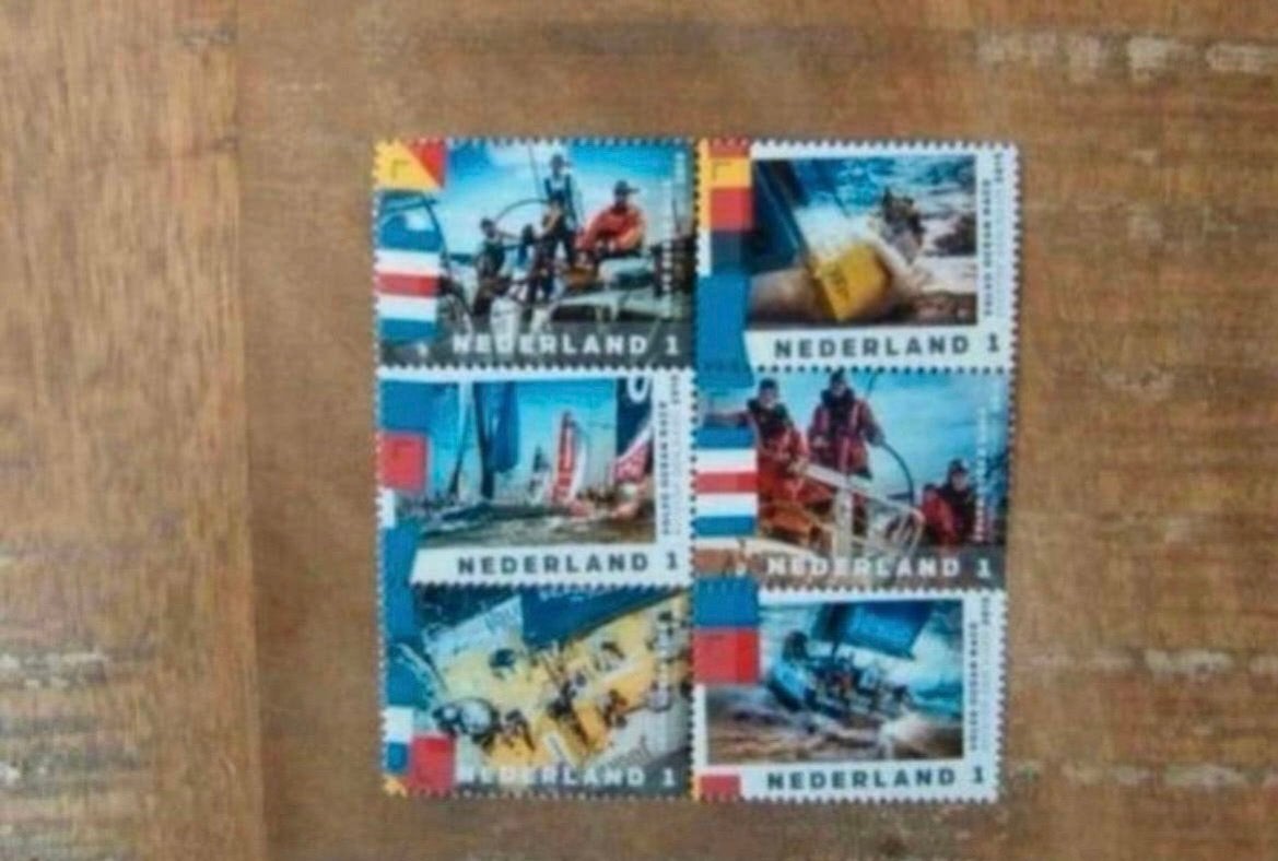 2015 Vel Pitstop Volvo Ocean Race NVPH V3303-3308 Postfris., Ophalen of Verzenden, Na 1940, Postfris