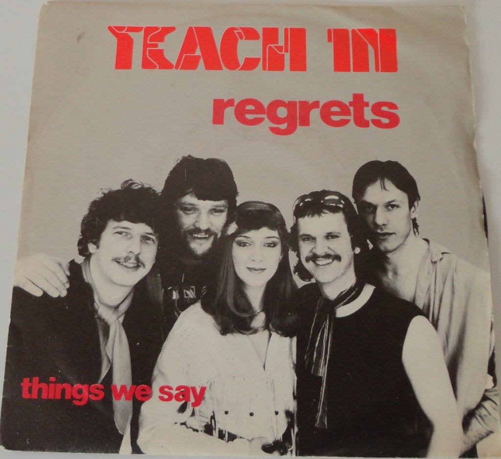 Teach - In > Regrets, Cd's en Dvd's, Ophalen of Verzenden, Gebruikt, 7 inch, Nederlandstalig
