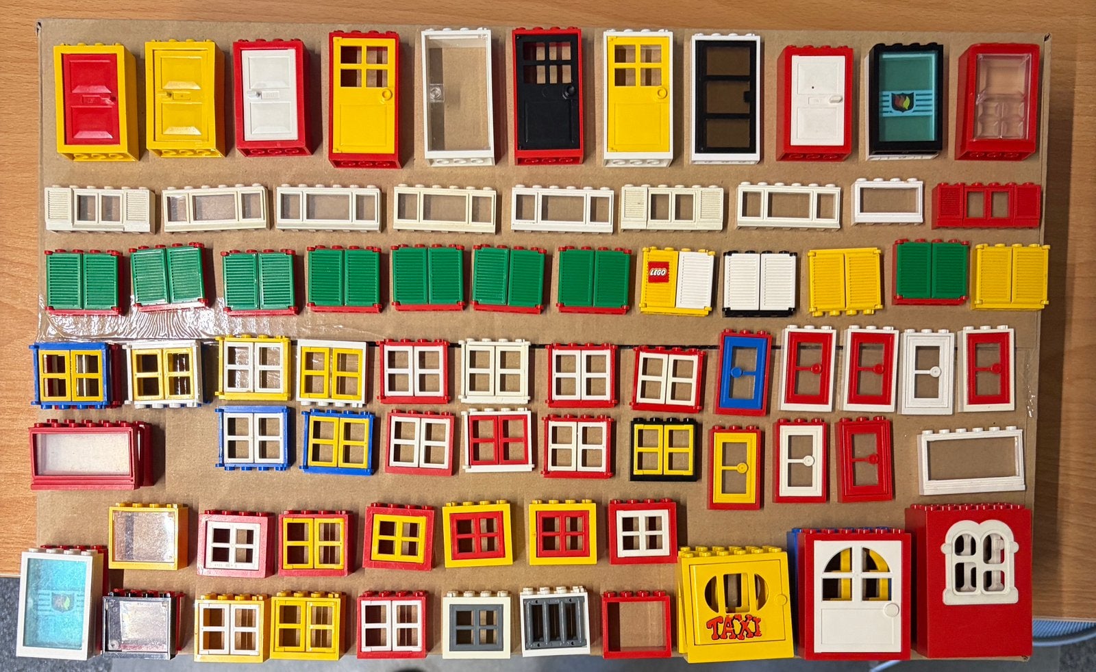 LEGO raampjes en deurtjes (85 stuks), Ophalen of Verzenden, Gebruikt, Overige typen, Lego