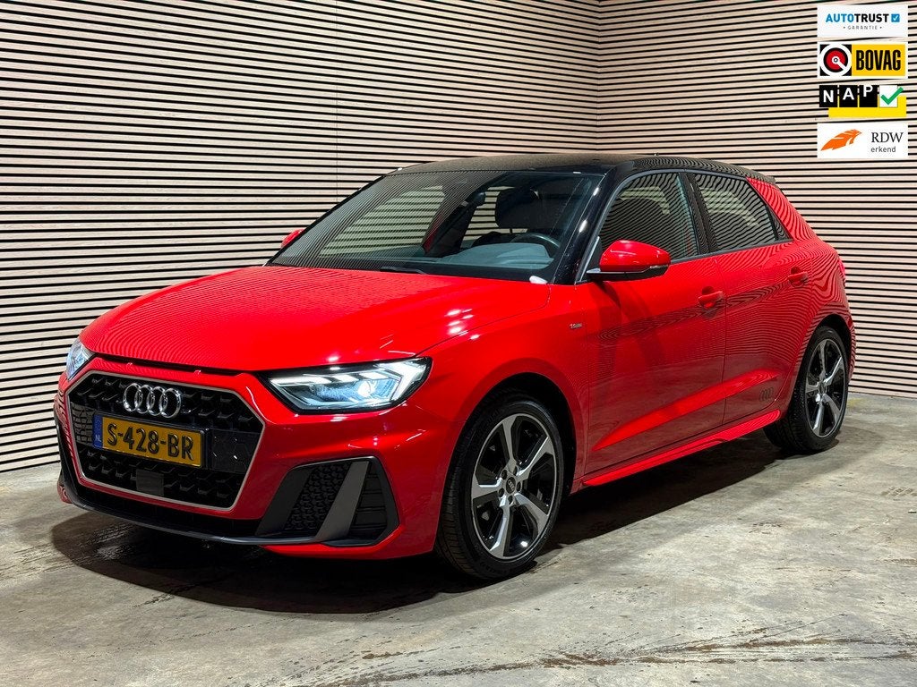 Audi A1 Sportback 25 TFSI S edition | 3x S | Carplay | NAP |, Auto's, Audi, Euro 6, 95 pk, Met garantie (alle), Leder en Stof