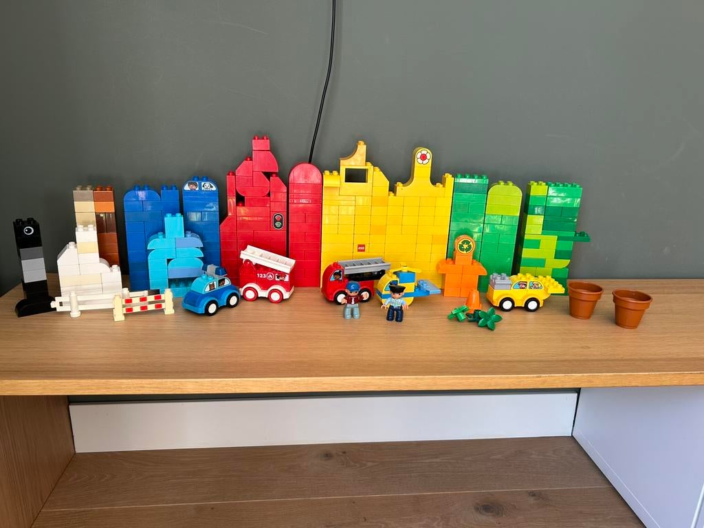 Grote set duplo (350+ stuks), Ophalen of Verzenden, Gebruikt