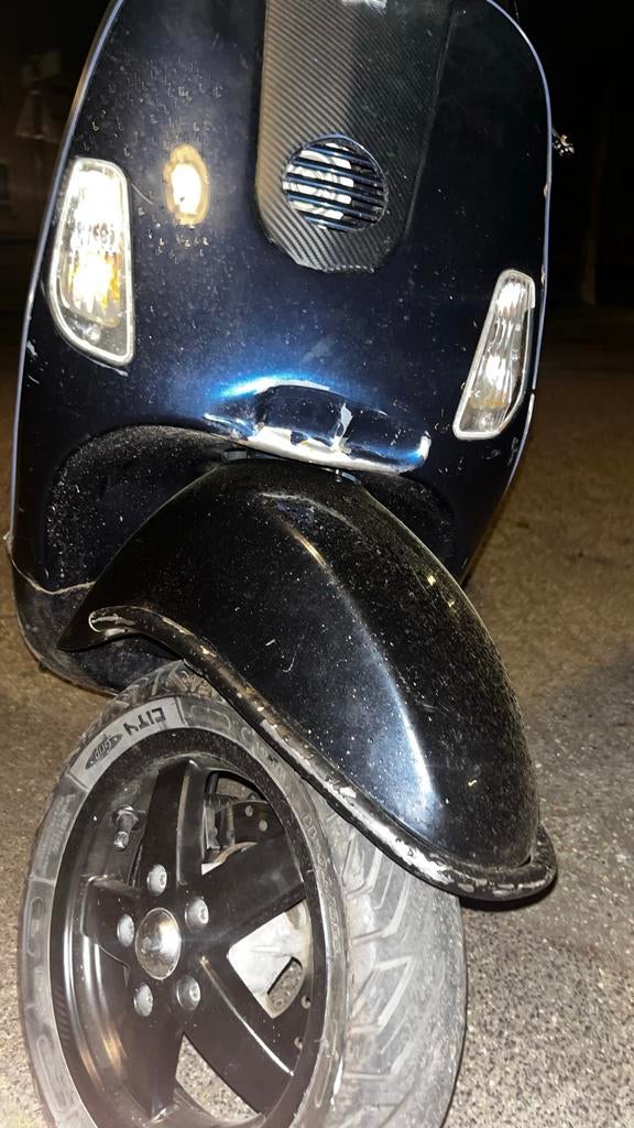 Vespa LX50 brom Midnight Blue - Blok revisie gehad!, Ophalen, Gebruikt, Benzine, Vespa LX