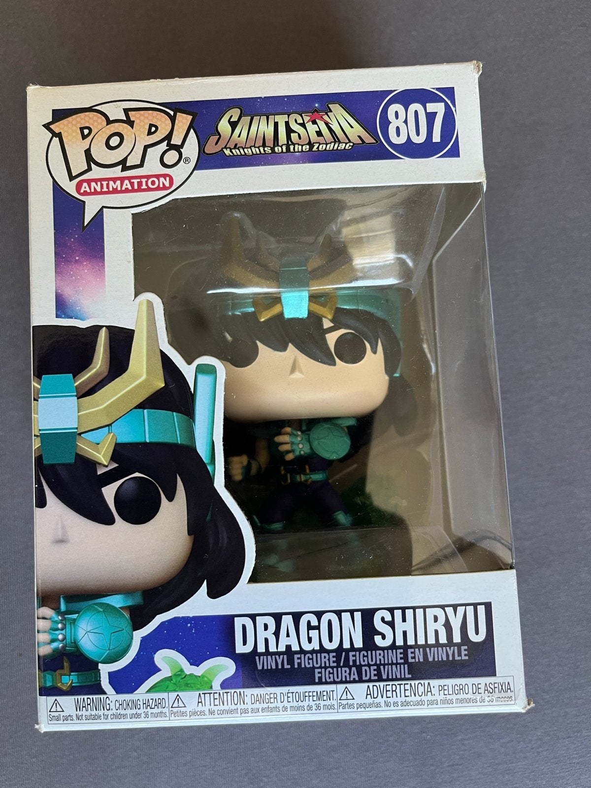 Funko Pop! Animation: Dragon Shiryu #807 - Saint Seiya, Verzamelen, Ophalen of Verzenden, Nieuw