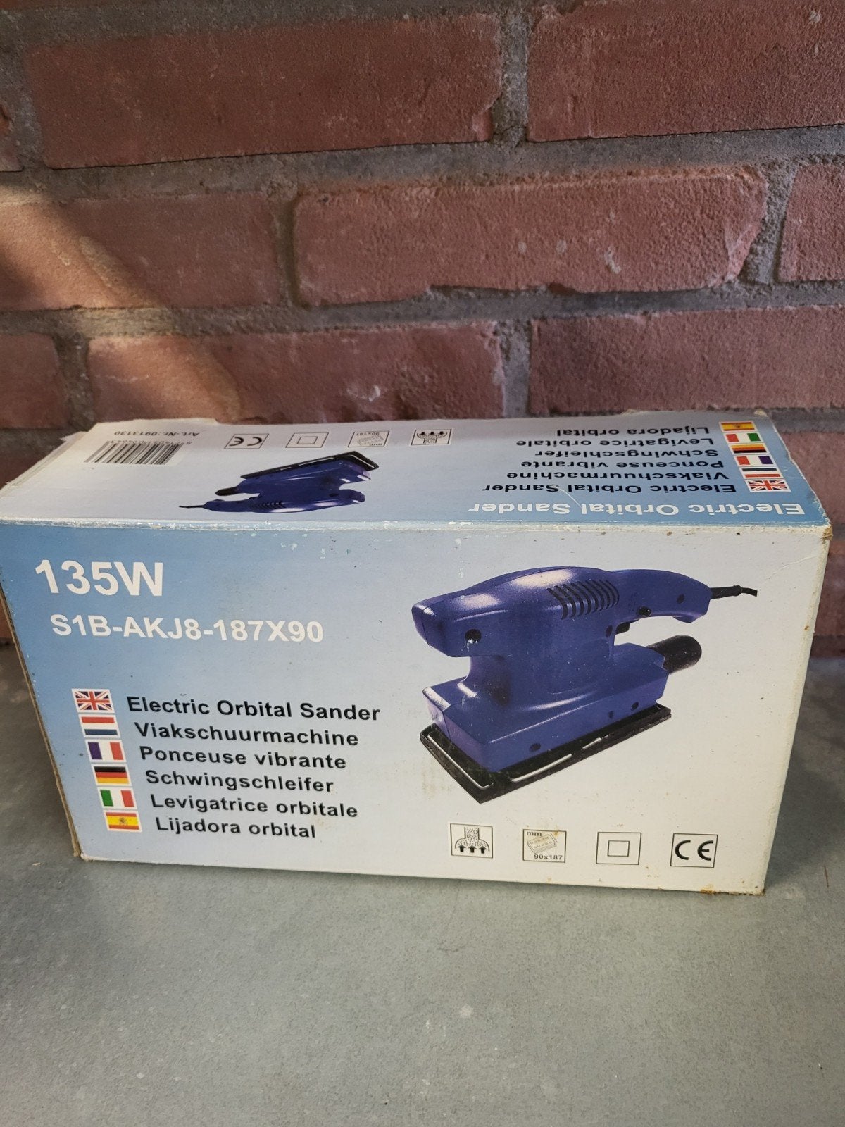 Vlakschuurmachine, Doe-het-zelf en Verbouw, Gereedschap | Schuurmachines, Ophalen, Gebruikt, Minder dan 600 watt, Vlakschuurmachine