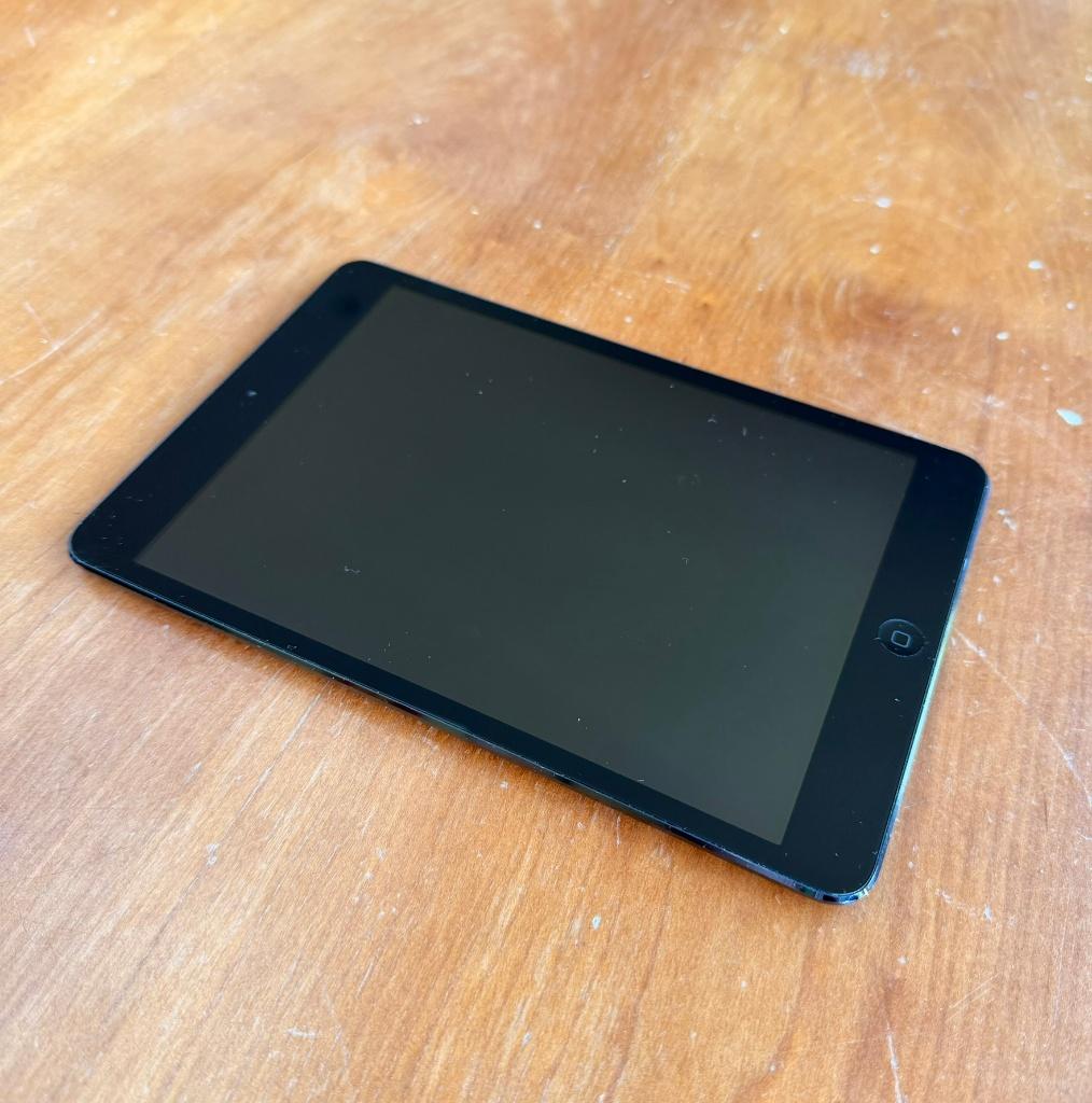 iPad mini 1 – Zwart, Computers en Software, Apple iPads, Ophalen, Gebruikt, Zwart, 8 inch