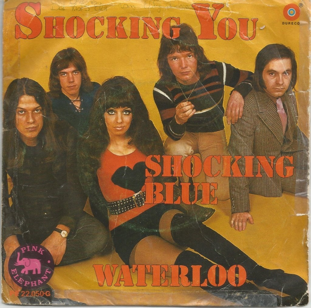 Shocking Blue – Shocking You / Waterloo (1971), Gebruikt, Fotohoes, 7 inch, Ophalen of Verzenden