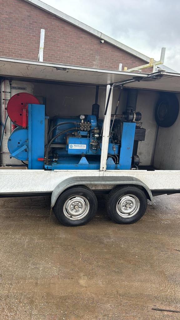 Hoge drukAanhanger Gevelreiniger warm water 250 bar, Ophalen, Gebruikt, Overige typen