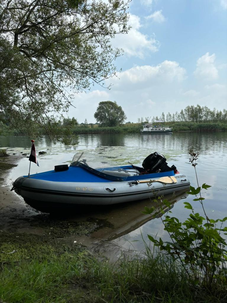 Wiking Komet rubberboot, Watersport en Boten, Rubberboten, Zo goed als nieuw, Mercury, Ophalen