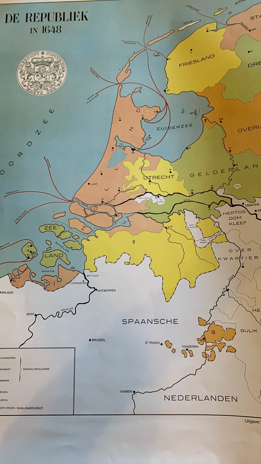 Twee schoolplaten Nederland en Europa, Ophalen of Verzenden, Geschiedenis