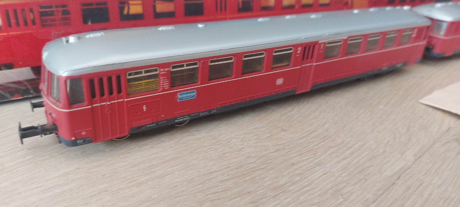 2 delige Märklin DB grote Schienenbus artnr 3028+4028 ovp, Wisselstroom, Locomotief, Ophalen of Verzenden, Zo goed als nieuw