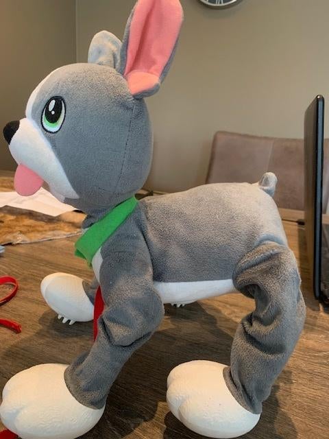 Loophond, Kinderen en Baby's, Speelgoed | Knuffels en Pluche, Ophalen of Verzenden, Zo goed als nieuw, Hond