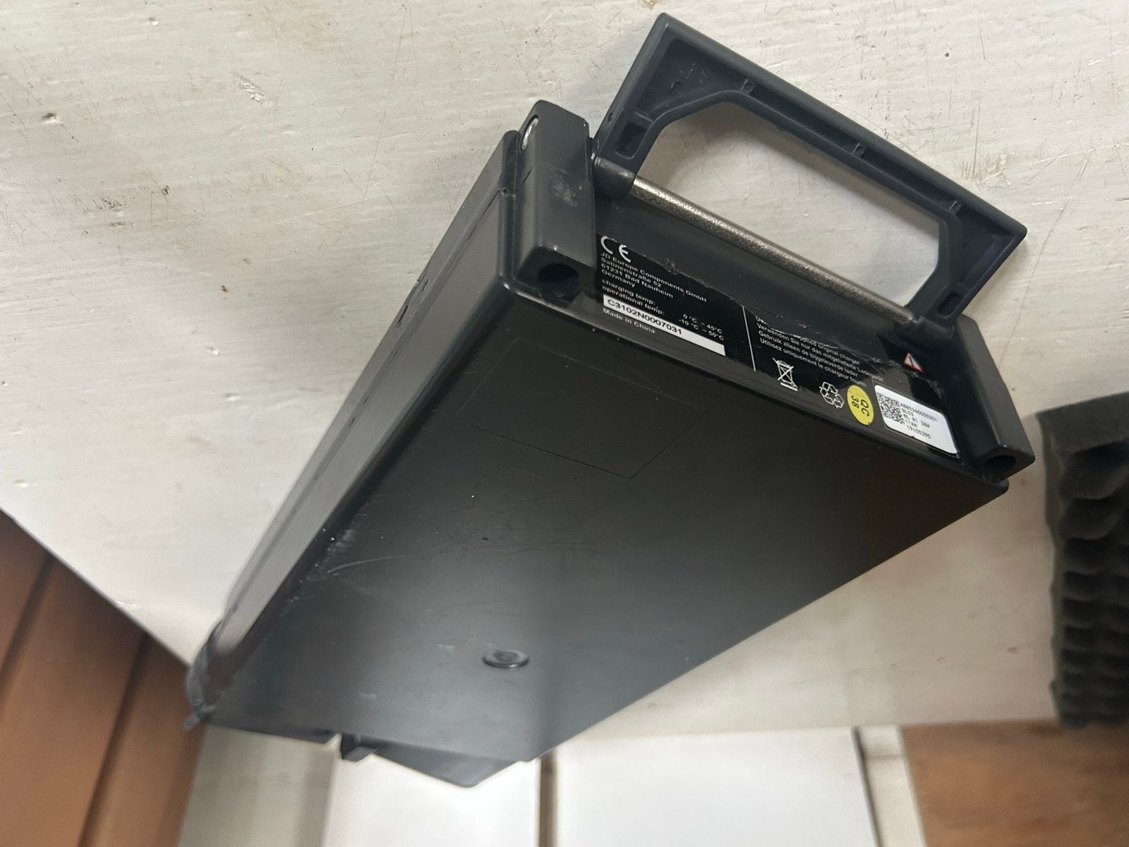 Gezocht: fietsaccu Tranzx BL03 36V, Fietsen en Brommers, Gebruikt