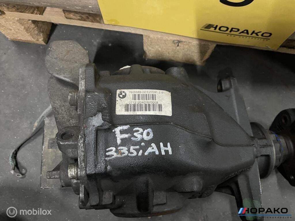 Differentieel BMW 3 serie F30 F31 N55 2.81 - 7605589-02, Gebruikt, Einsteinlaan 5 rijswijk, Bmw, Ophalen of Verzenden