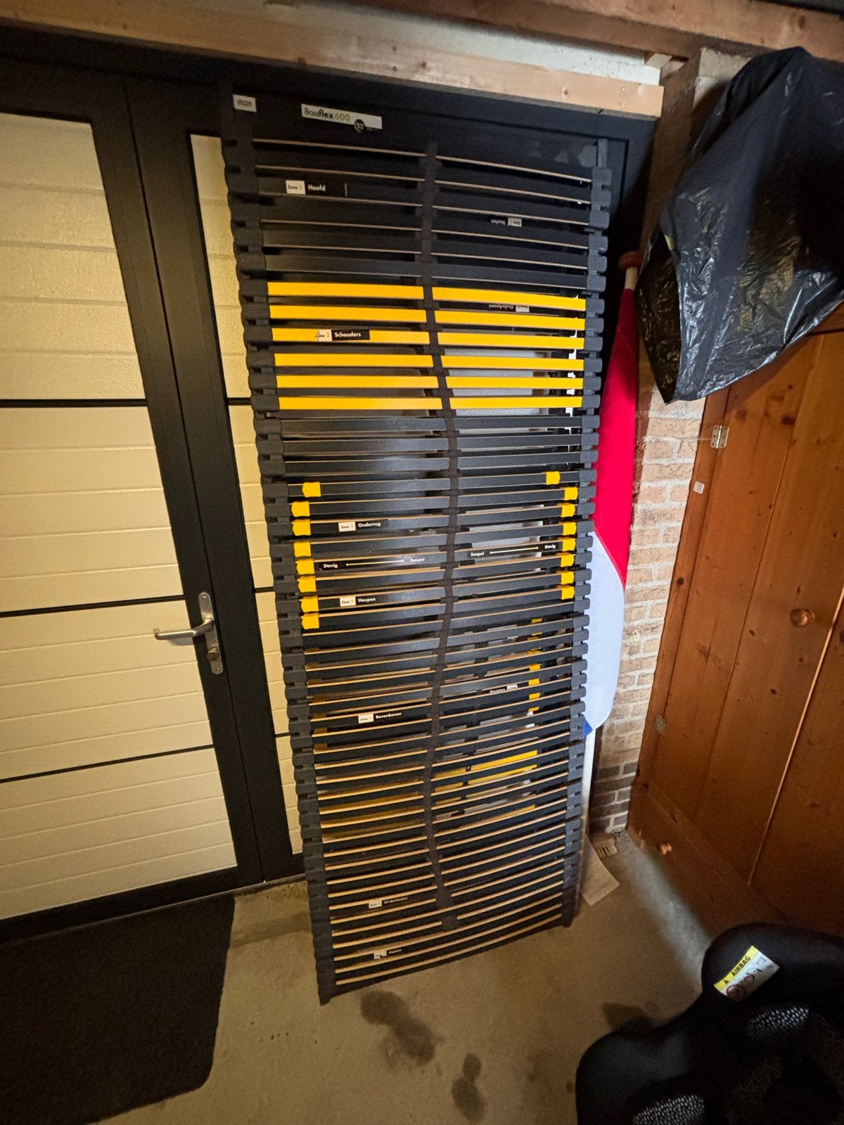 2x Lattenbodem Bossflex 600 - 80x220 cm, Huis en Inrichting, Ophalen, Eenpersoons, Zo goed als nieuw, 80 cm