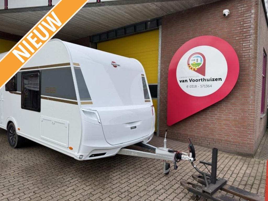 Bürstner B66 485 TS, Caravans en Kamperen, Caravans, Bedrijf, tot en met 4, 1250 - 1500 kg, Rondzit, Bürstner, Queensbed, Overige typen