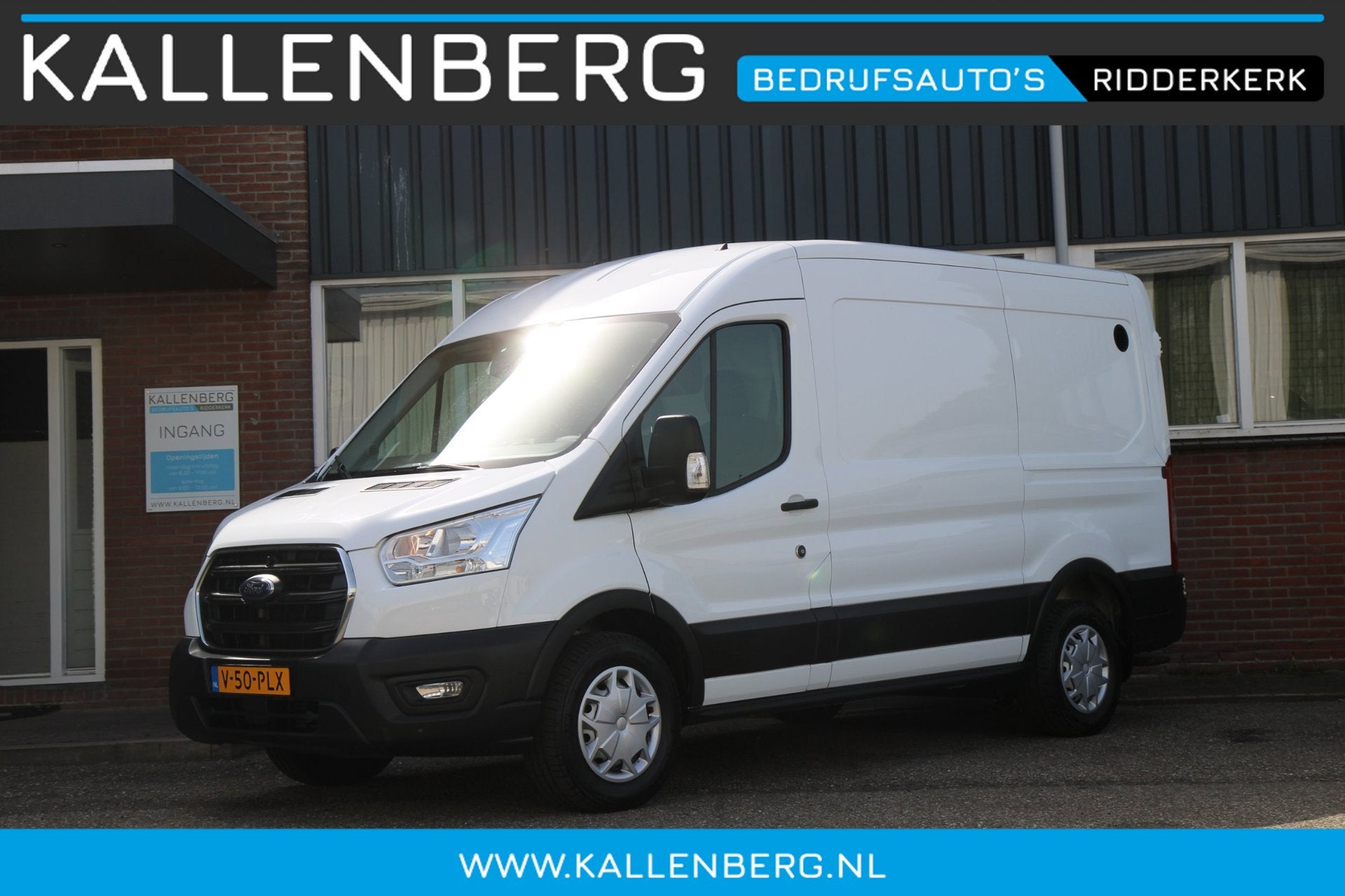 Ford TRANSIT 330 2.0 TDCI L2H2 Trend / Camera / Laadruimte i, Voorwielaandrijving, 4 cilinders, 2500 kg, Wit